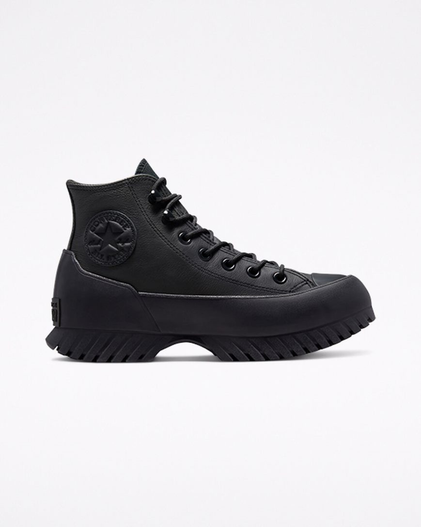 Men\'s Converse Chuck Taylor All Star Lugged Winter 2.0 High Top Shoes Black | AU 38619D